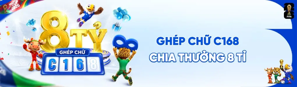 khuyến mãi chương trình tham gia ghép chữ tại c168